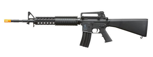 Lancer Tactical M4 Gen 2 Metal Front Rail AEG Airsoft Rifle - (Black)