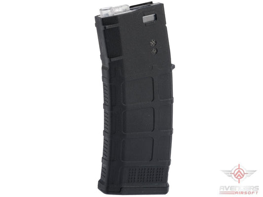 Avengers Polymer Magazine for M4/M16 Series Airsoft AEG Rifles (Color: Black / 370rd Flash Mag)