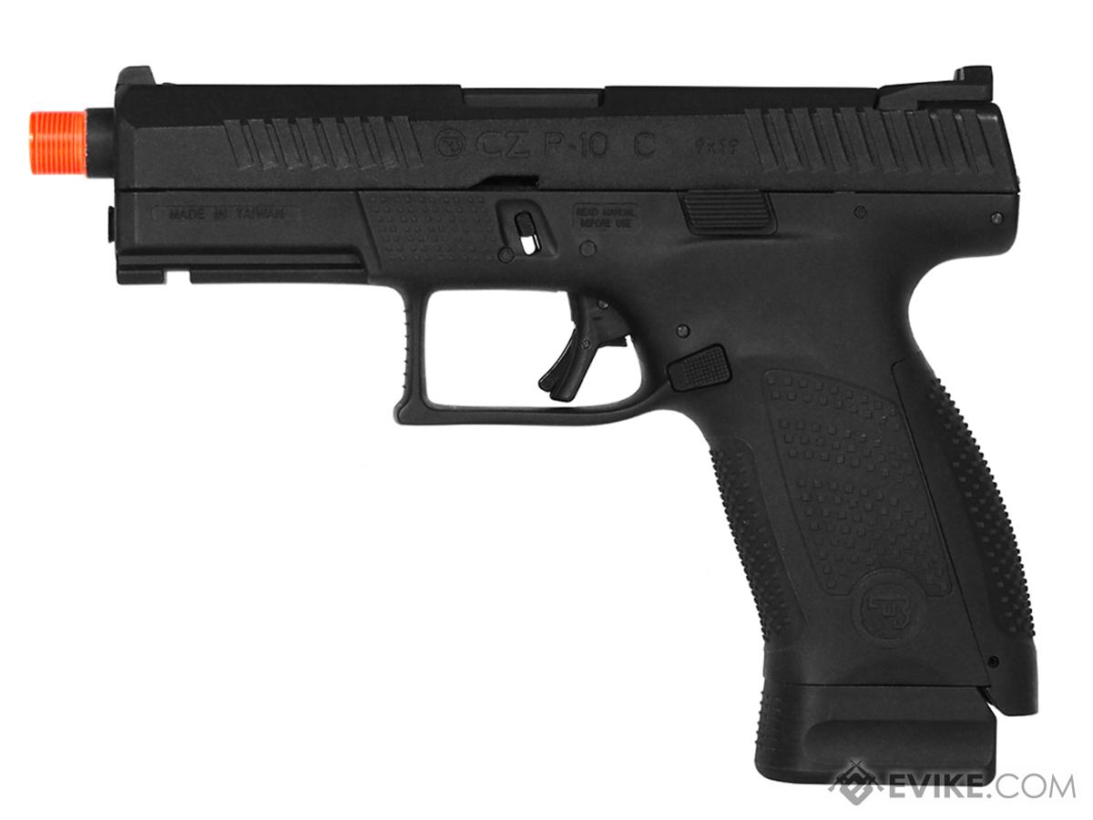 ASG CZ Licensed CZ P-10C Optic Ready Gas Blowback Airsoft Pistol (Model: Black)