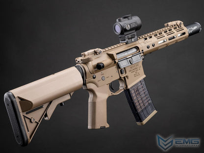 EMG Noveske Licensed N4 Airsoft AEG Rifle w/ CYMA Platinum Gearbox (Model: 7" SBR - 350 FPS / Flat Dark Earth / Gun Only)