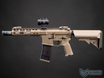 EMG Noveske Licensed N4 Airsoft AEG Rifle w/ CYMA Platinum Gearbox (Model: 7" SBR - 350 FPS / Flat Dark Earth / Gun Only)