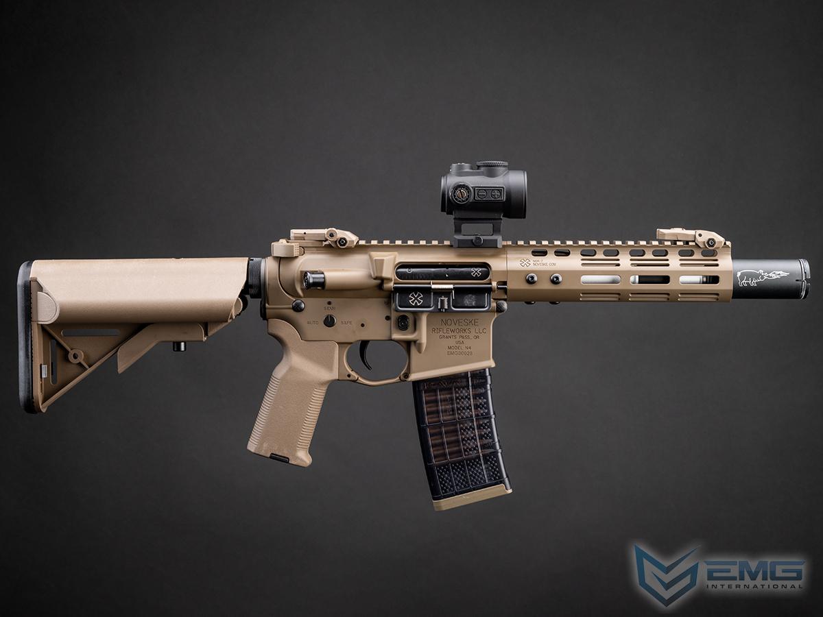 EMG Noveske Licensed N4 Airsoft AEG Rifle w/ CYMA Platinum Gearbox (Model: 7" SBR - 350 FPS / Flat Dark Earth / Gun Only)