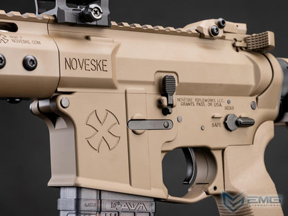 EMG Noveske Licensed N4 Airsoft AEG Rifle w/ CYMA Platinum Gearbox (Model: 7" SBR - 350 FPS / Flat Dark Earth / Gun Only)