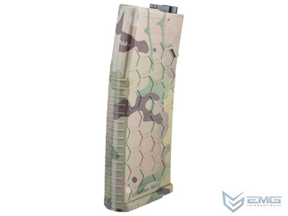 EMG Hexmag Licensed 230rd Polymer Mid-Cap Magazine for M4 / M16 Series Airsoft AEG Rifles (Color: Multicam / Single Magazine)