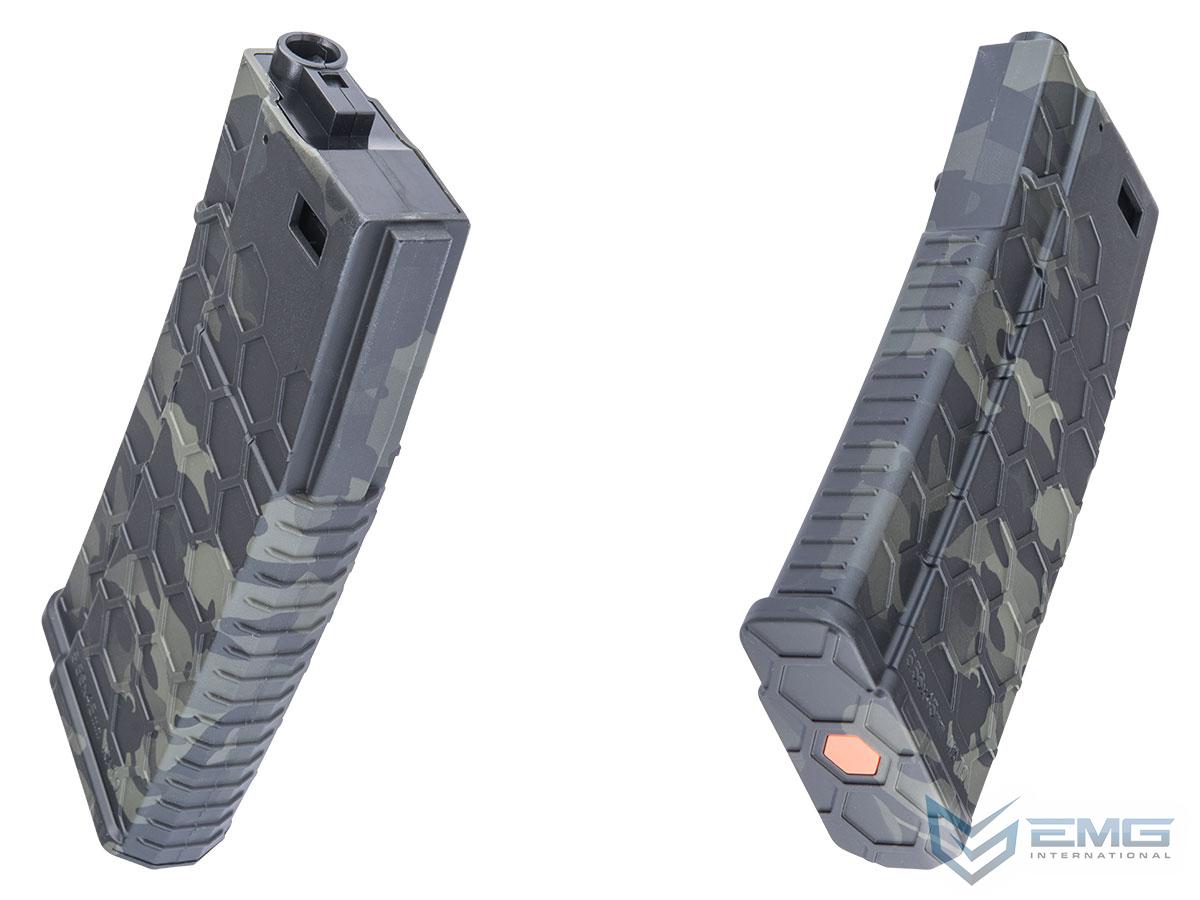 EMG Hexmag Licensed 230rd Polymer Mid-Cap Magazine for M4 / M16 Series Airsoft AEG Rifles (Color: Multicam / Single Magazine)